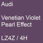 Preview: Audi, Venetian Violet Pearl Effect, LZ4Z / 4H.